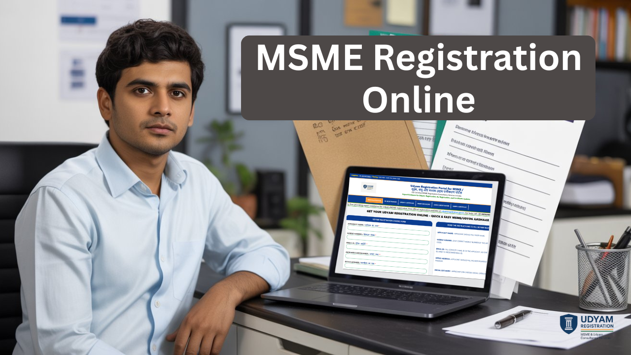 MSME Registration Online | Udyam Registration Process | MSME Certificate Guide